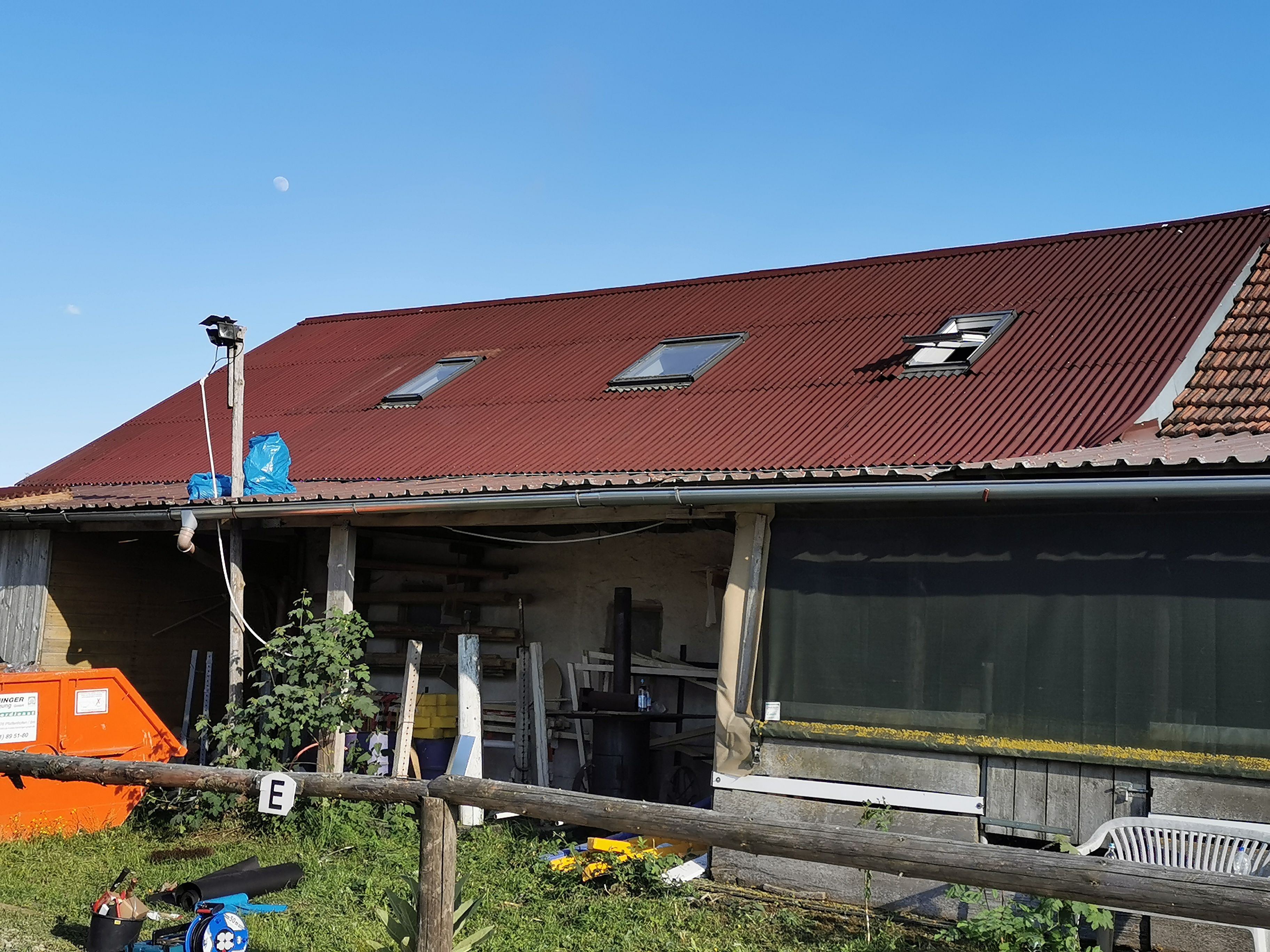 Scheunendach Sanierung