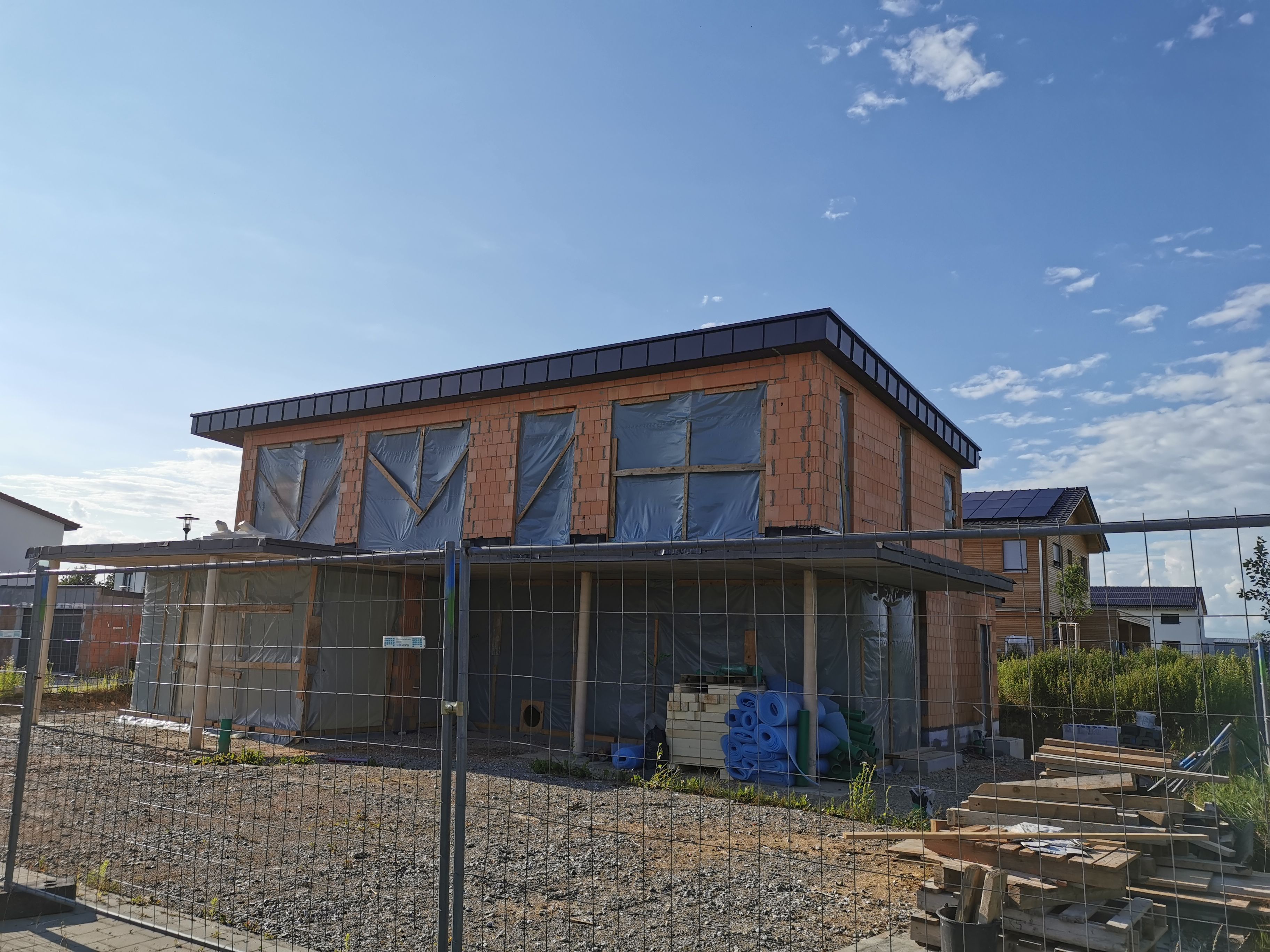 Dachrandverkleidung Neubau